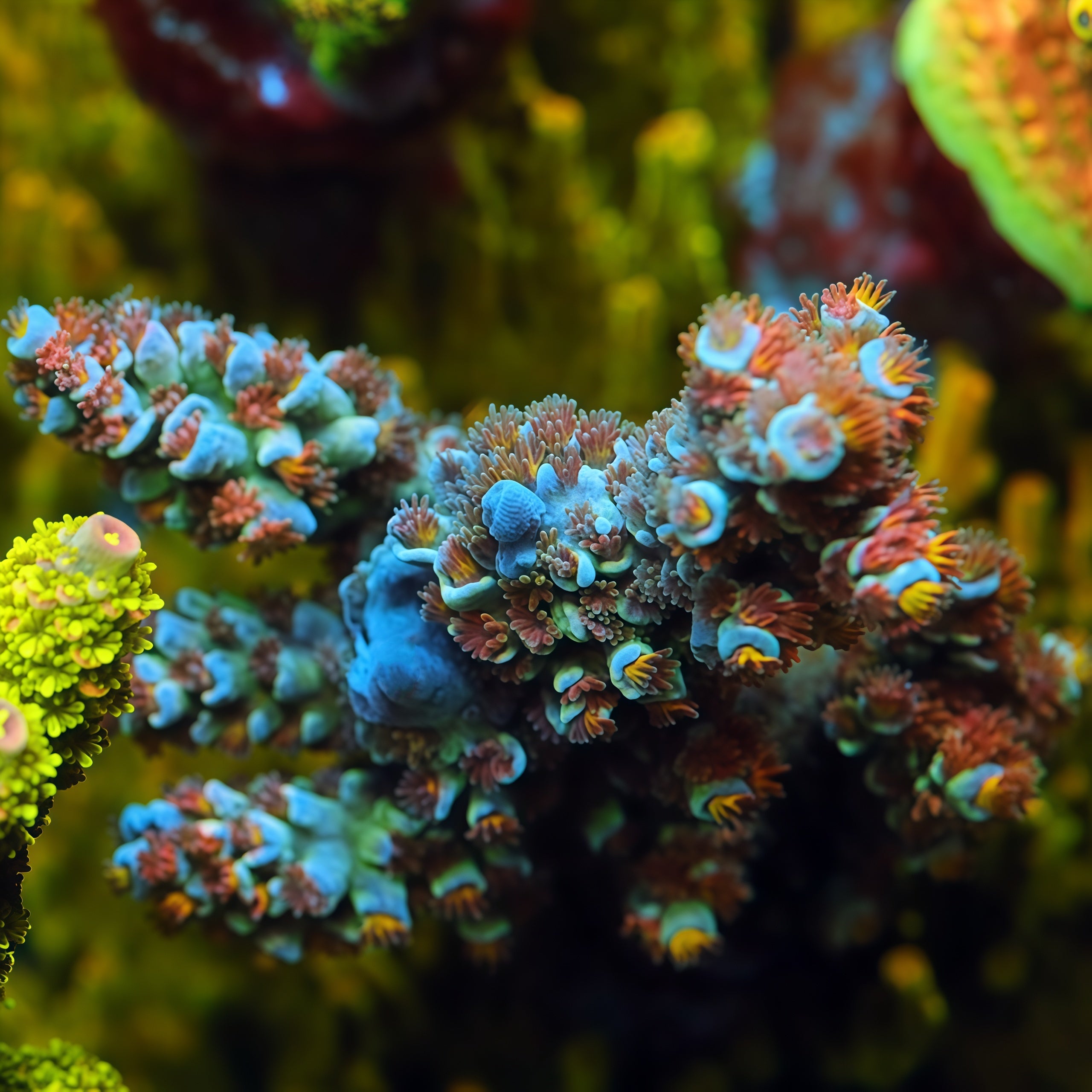 TIA Ocean Rune Colony (cut to order) SPS Acropora Coral | Tia Coral ...
