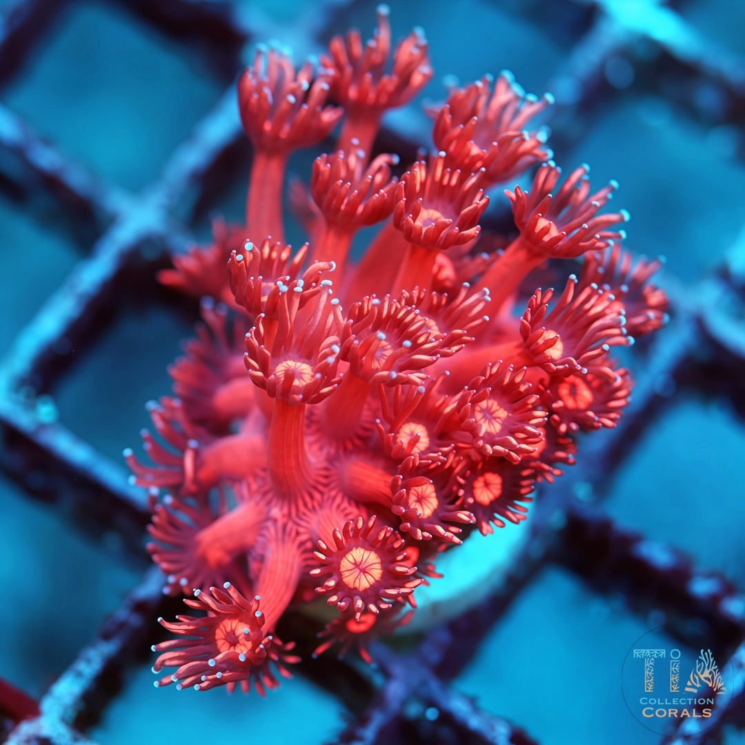 Tank Grown ORA Metallic Red Goniopora