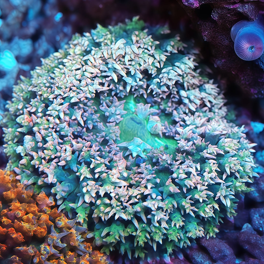 rare Blue/Pink St. Thomas Mushroom